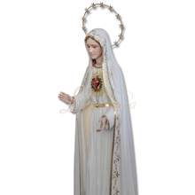 Load image into Gallery viewer, Styled Wood Immaculate Heart of Mary [Several Sizes]
