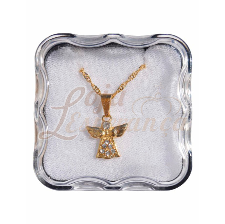 Gold Angel Necklace