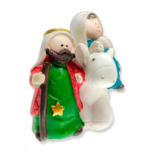 Load image into Gallery viewer, Colored Nativity Set - Flight to Egypt | 1.54&#39;&#39; | 4cm
