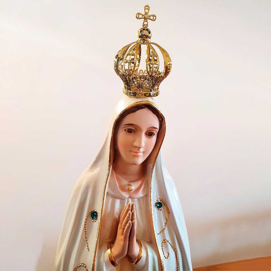 Official Our Lady of Fatima w/ 3 Little Shepherds Praying – Loja Esperança