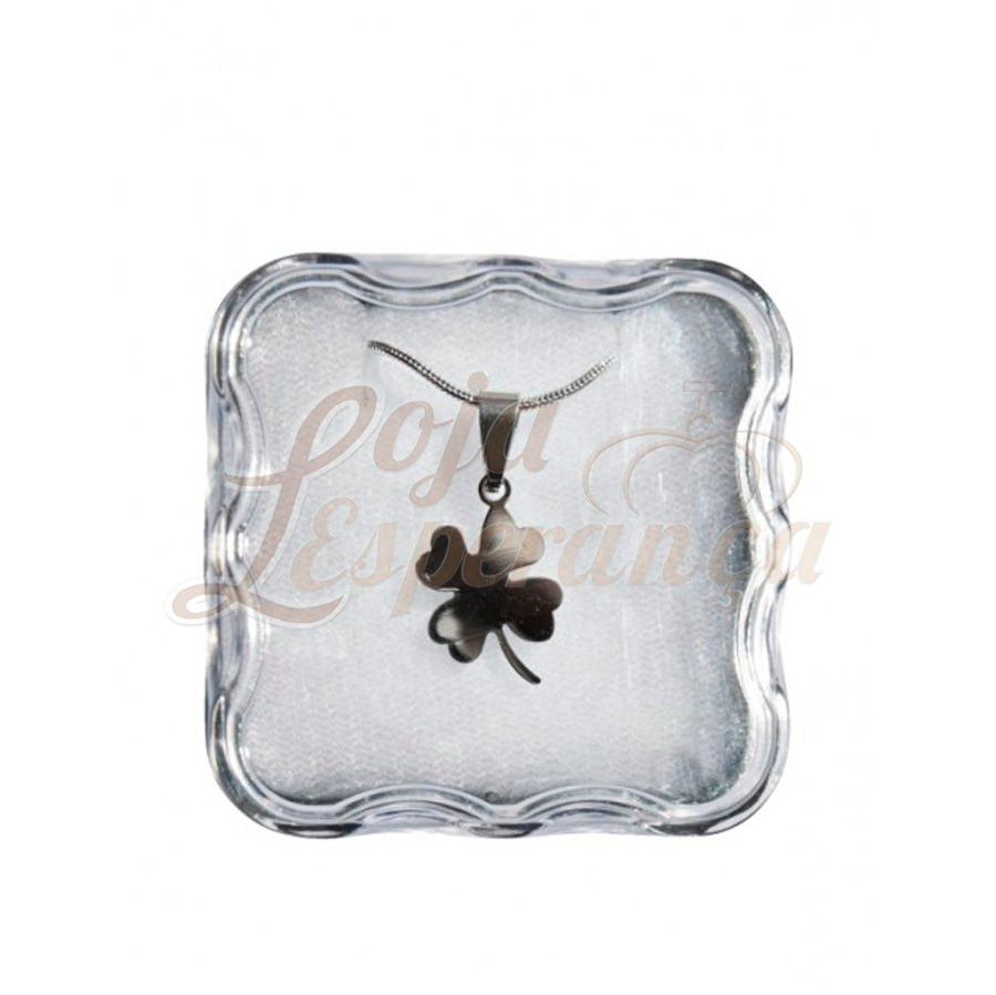 Silver Four Leaf Clover Necklace