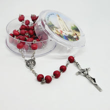 Load image into Gallery viewer, Wood Rose Rosary
